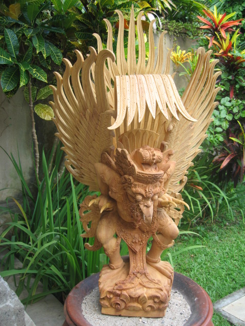 Hand Carved Large Garuda from Bali
