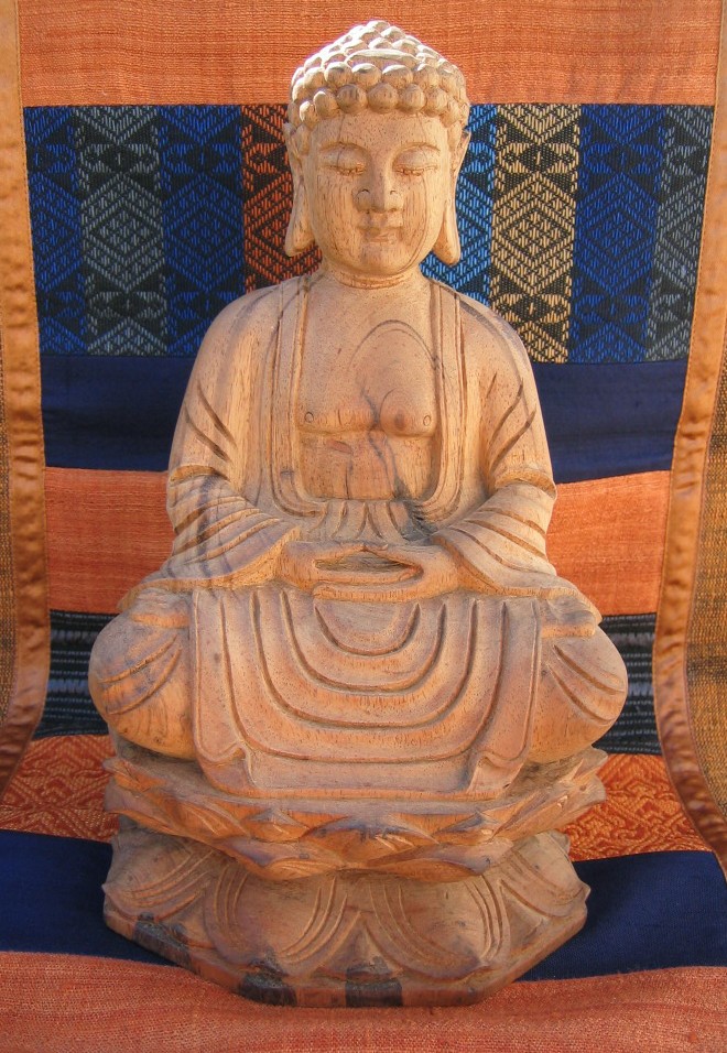 Small Meditating Buddha on Lotus