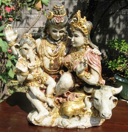 Trinity Set, Shiva, Parvati, Ganesh