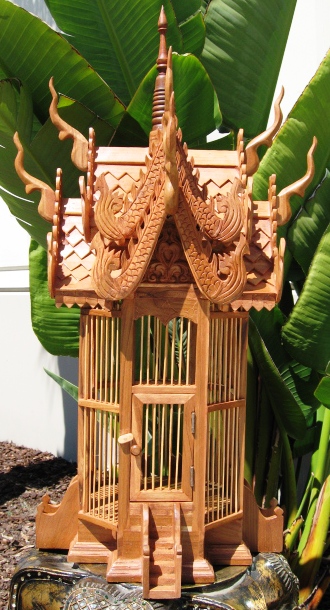 Thai Bird House Natural