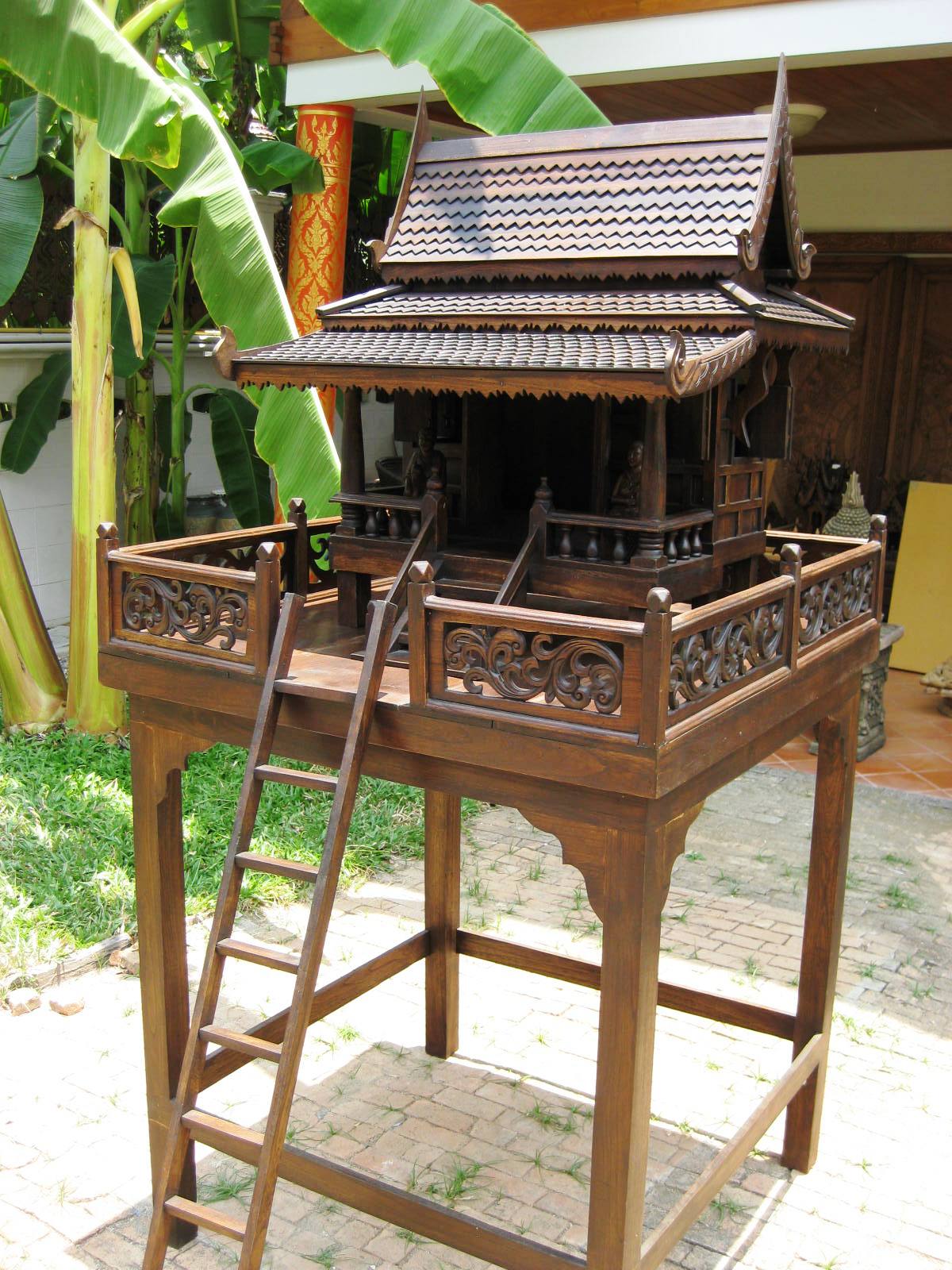 Set of Thai Spirit House
